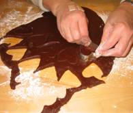 chocolate cookies heart x010